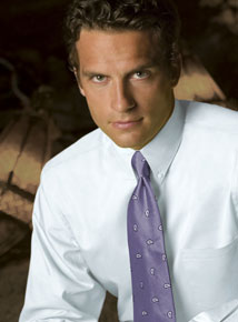 Van Heusen - Mens Cotton Pinpoint Oxford 