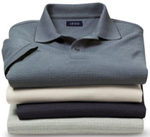 IZOD Men's & Ladies' Micro Pima Graph Check